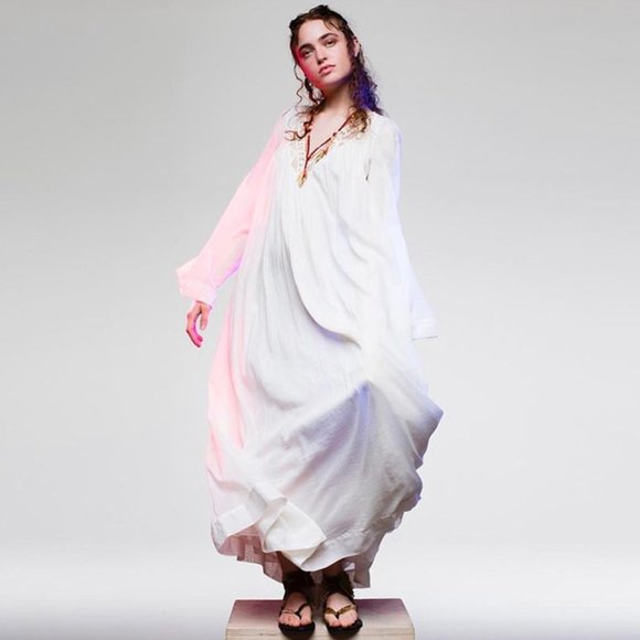 Forte.Forte Cotton Voile Maxi Dress, size "III" fits like a slim medium - Picture 9 of 9